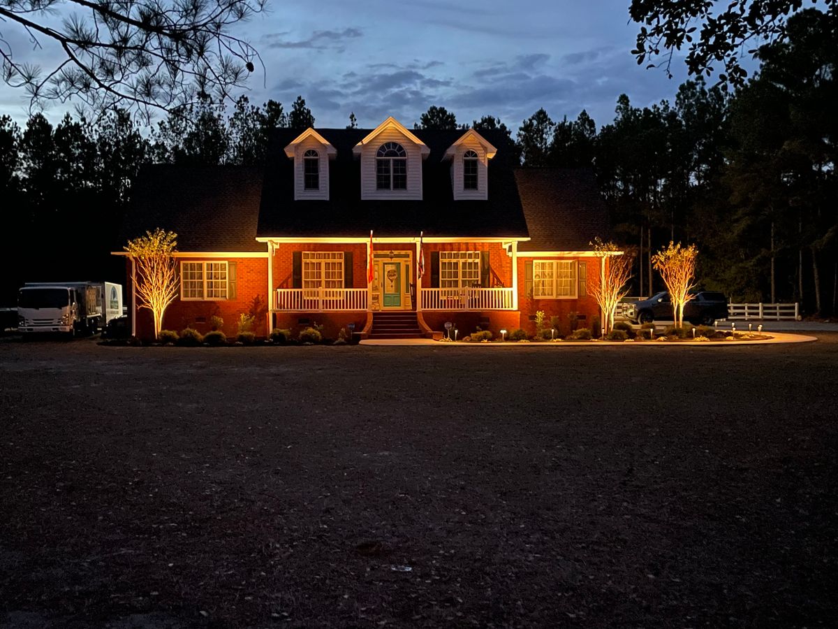 Landscape lighting  for Greater Power Landscaping in Aynor, South Carolina