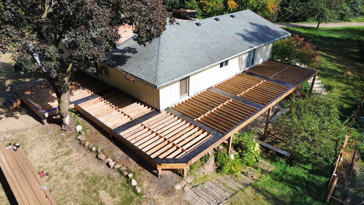 Deck & Patio Installation for Williams Construction in Anoka, MN