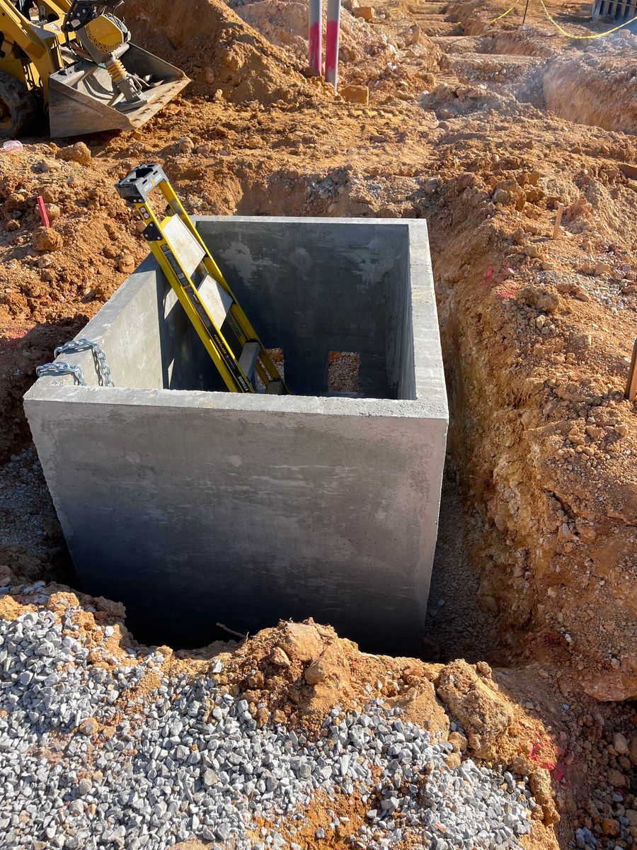 Underground Utlility Work for Moffett Equipment Services And Rentals in Opelika, AL