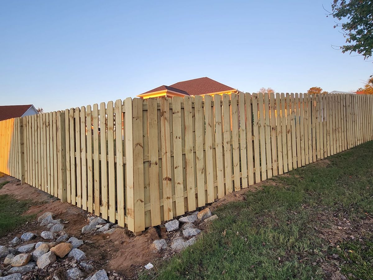Fence Installation for Arrow Line Fences in Aiken, SC