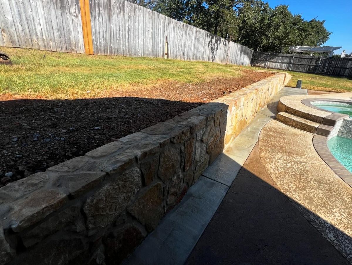 Retaining Walls for BW Concrete Contracting LLC in Fort Worth, TX