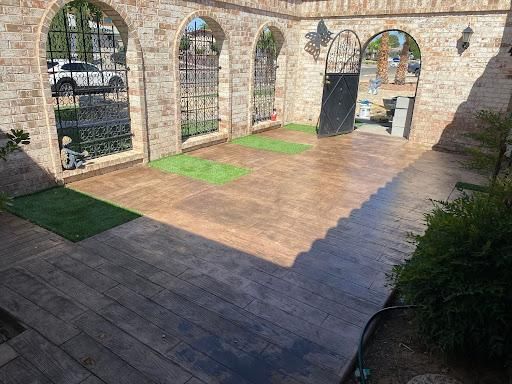Stamped Concrete for Gordo’z Concrete & Maintenance in El Paso, TX