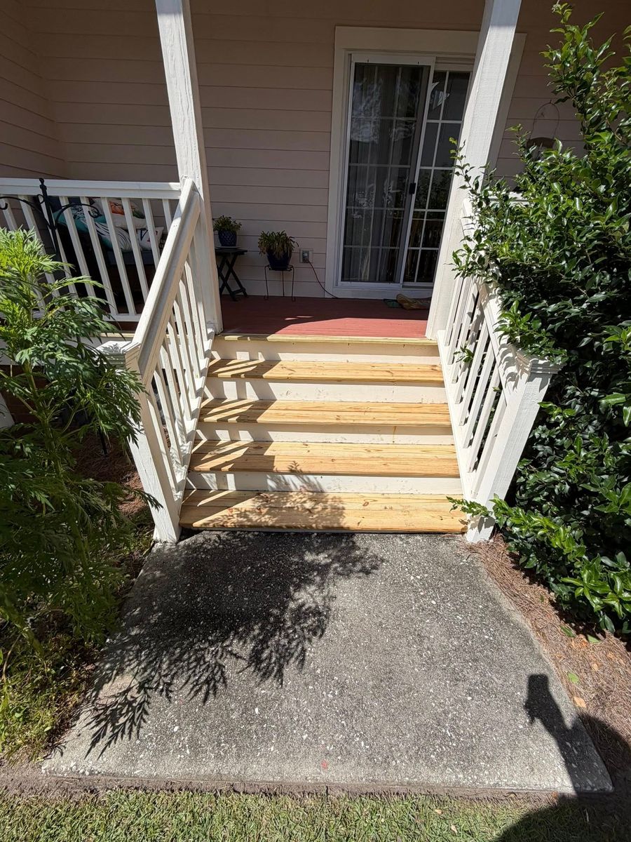 Deck & Patio Installation for Snap Remodeling in Charleston, SC