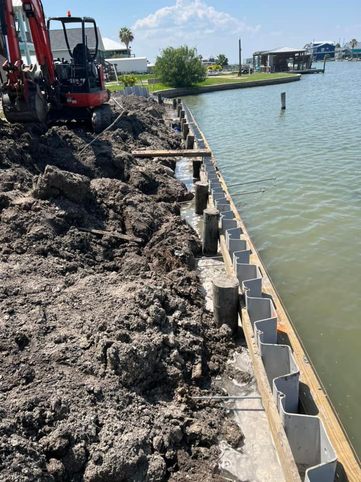 Bulkheads for Raw Demo And Construction,LLC in Rockport, TX