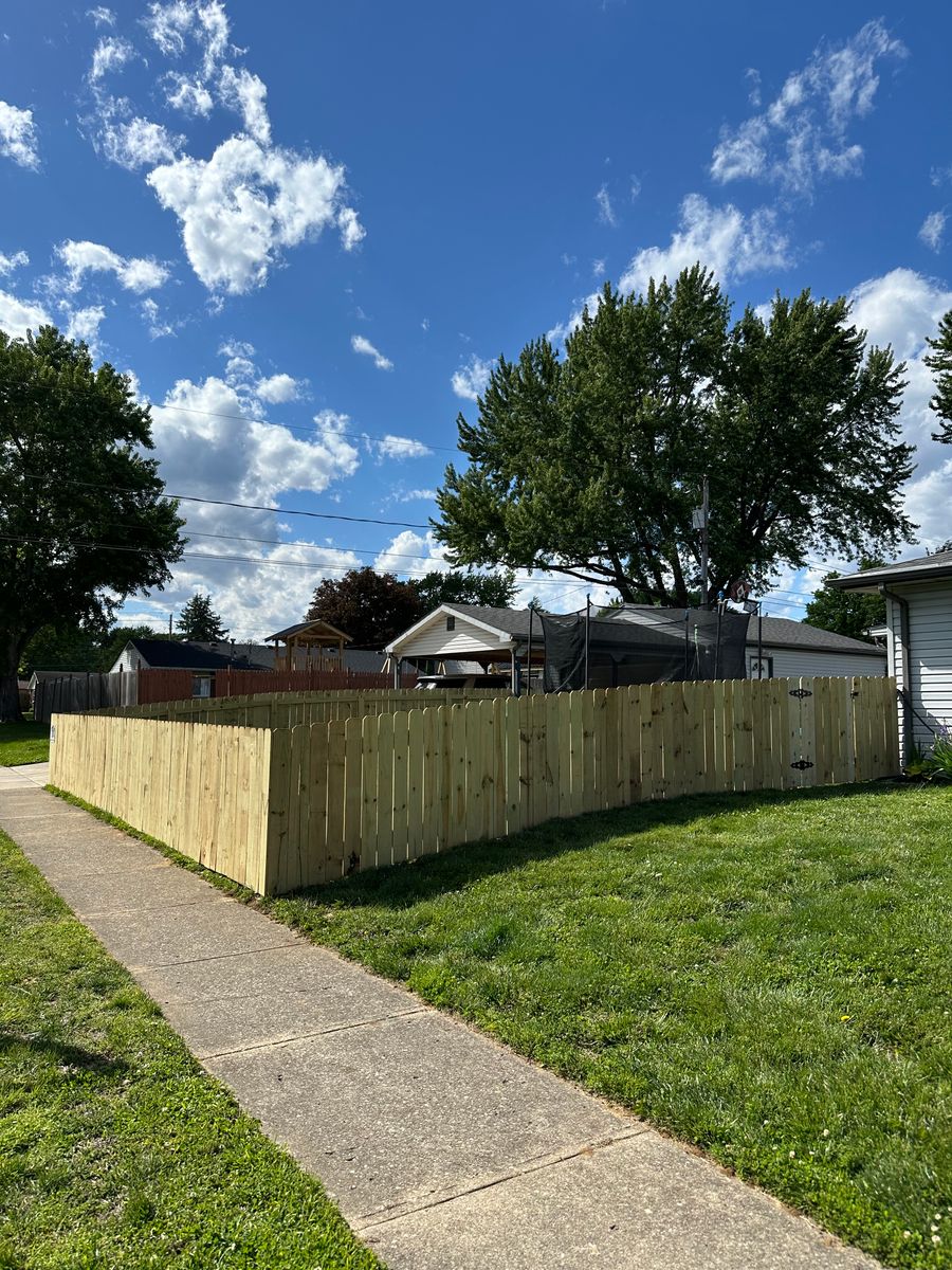 Fence Installation for TMP Fence in Xenia, OH