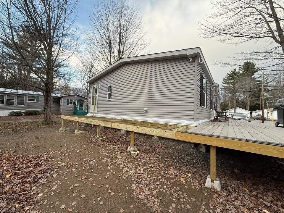 Deck & Patio Installation for The Finish Group in Bangor, ME