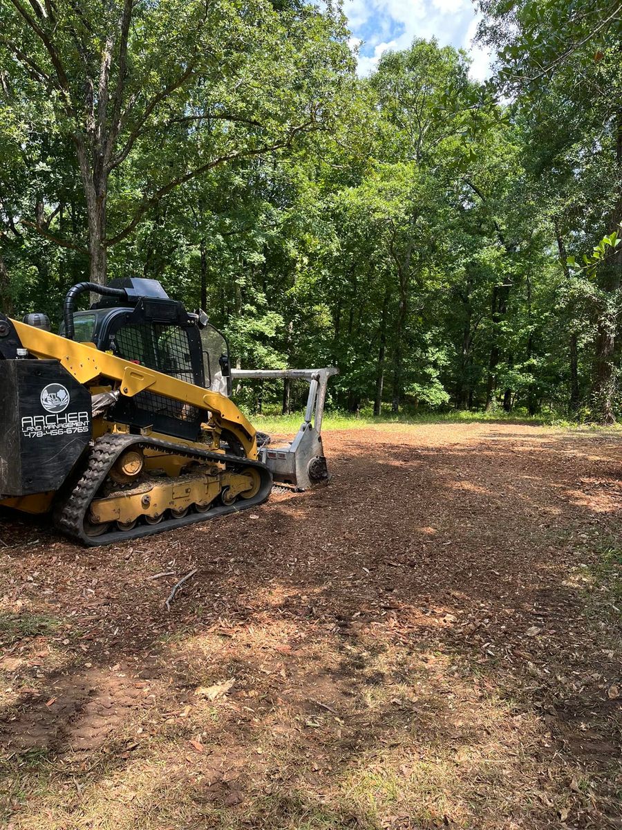 Site Preparation for Archer Land Management in Macon, GA
