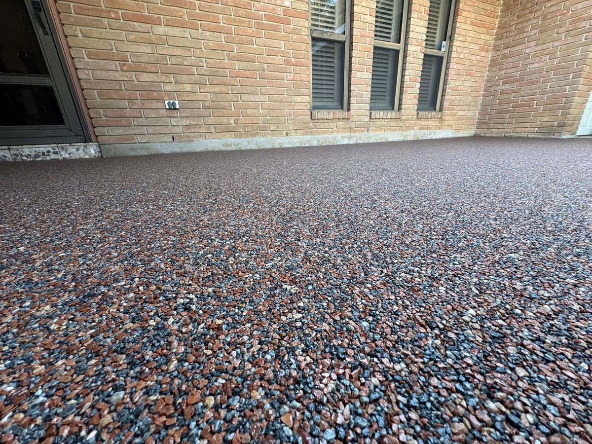 Custom Epoxy Design for TEX STONE Resin & Epoxy Coatings in San Antonio, TX