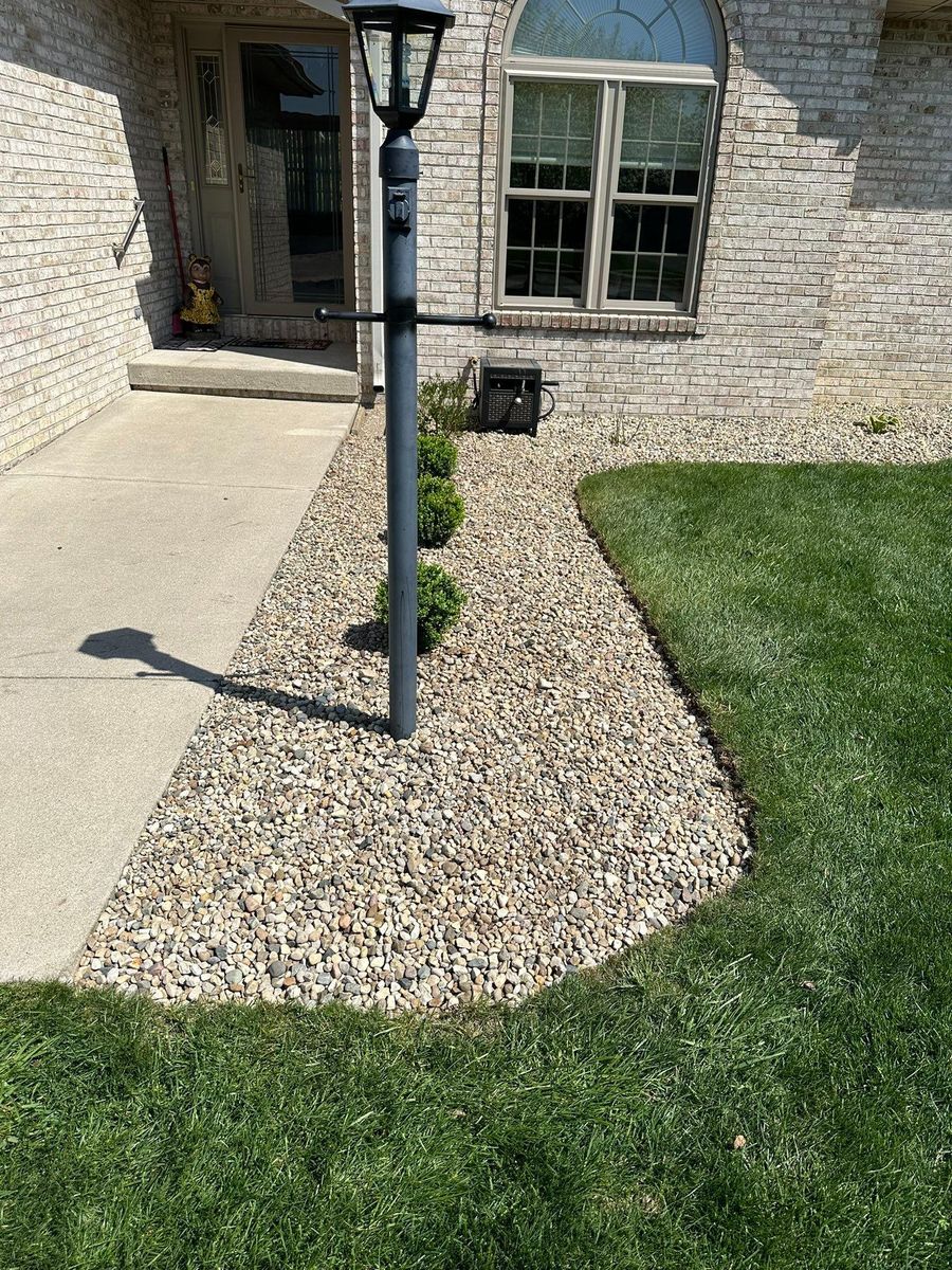 Landscape design for OT Lawn and Landscaping LLC in Carey, OH