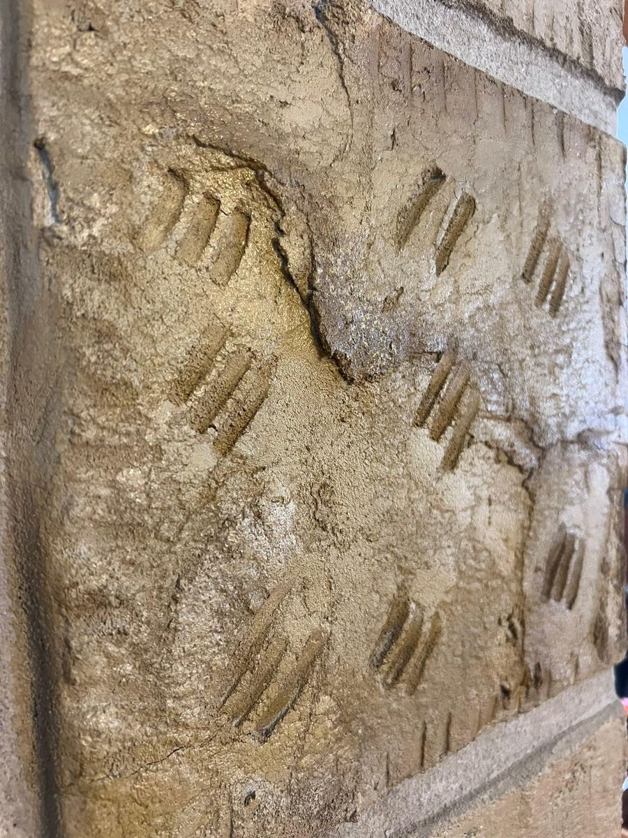 Full Depth Custom Carved Concrete for Whitfield Concrete Construction in Solsberry, IN