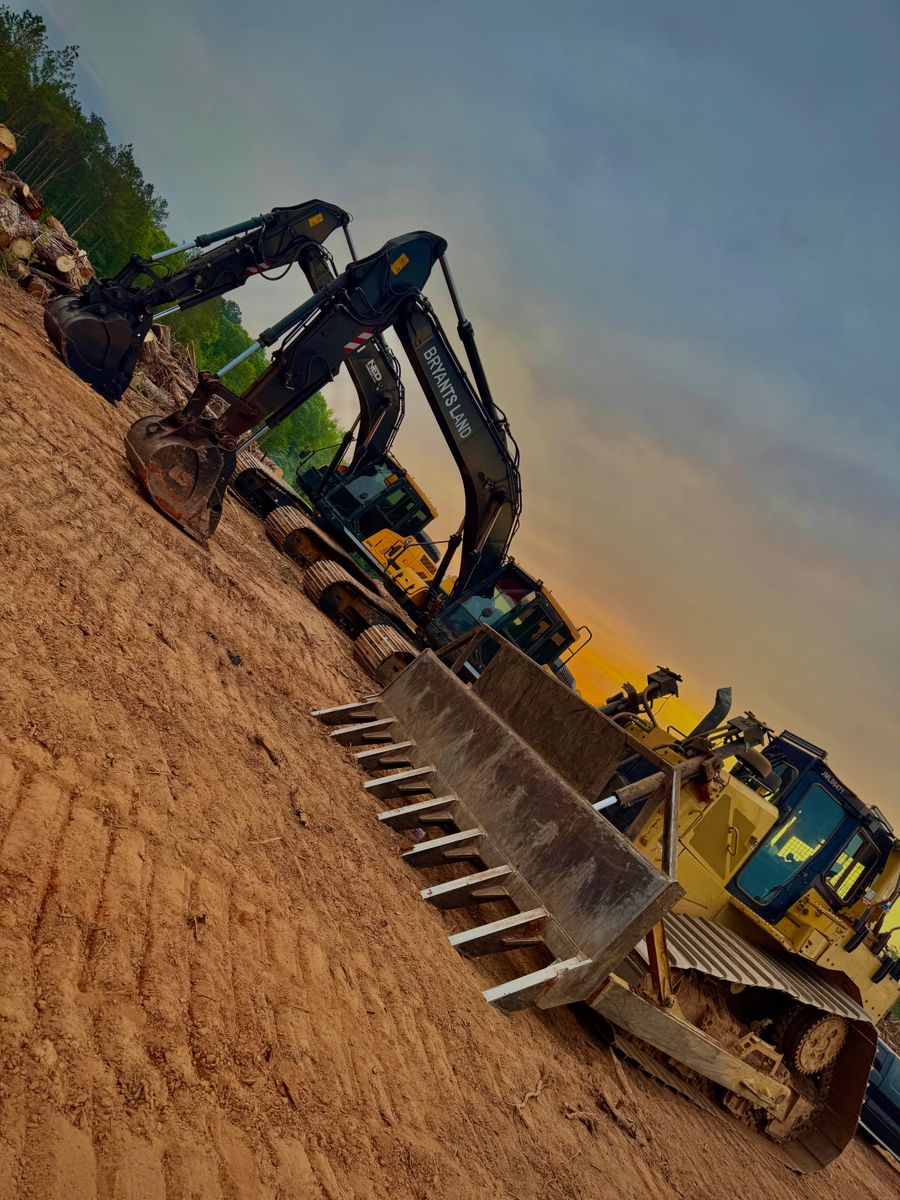 Land Clearing for Bryant's Land Services in Forsyth, GA