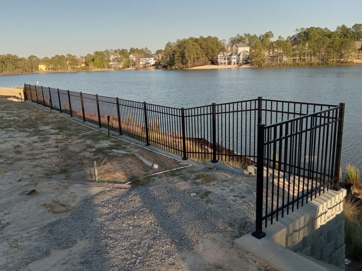 Fence Installation for JB Nealy Fence in Elgin, SC