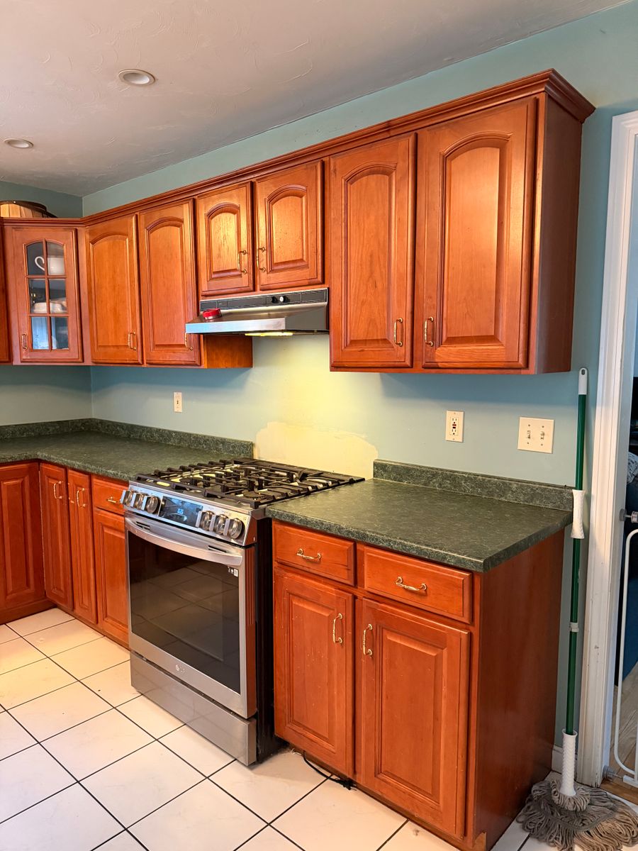 Kitchen and Cabinet Refinishing for Littlefield Painting in Brockton, MA
