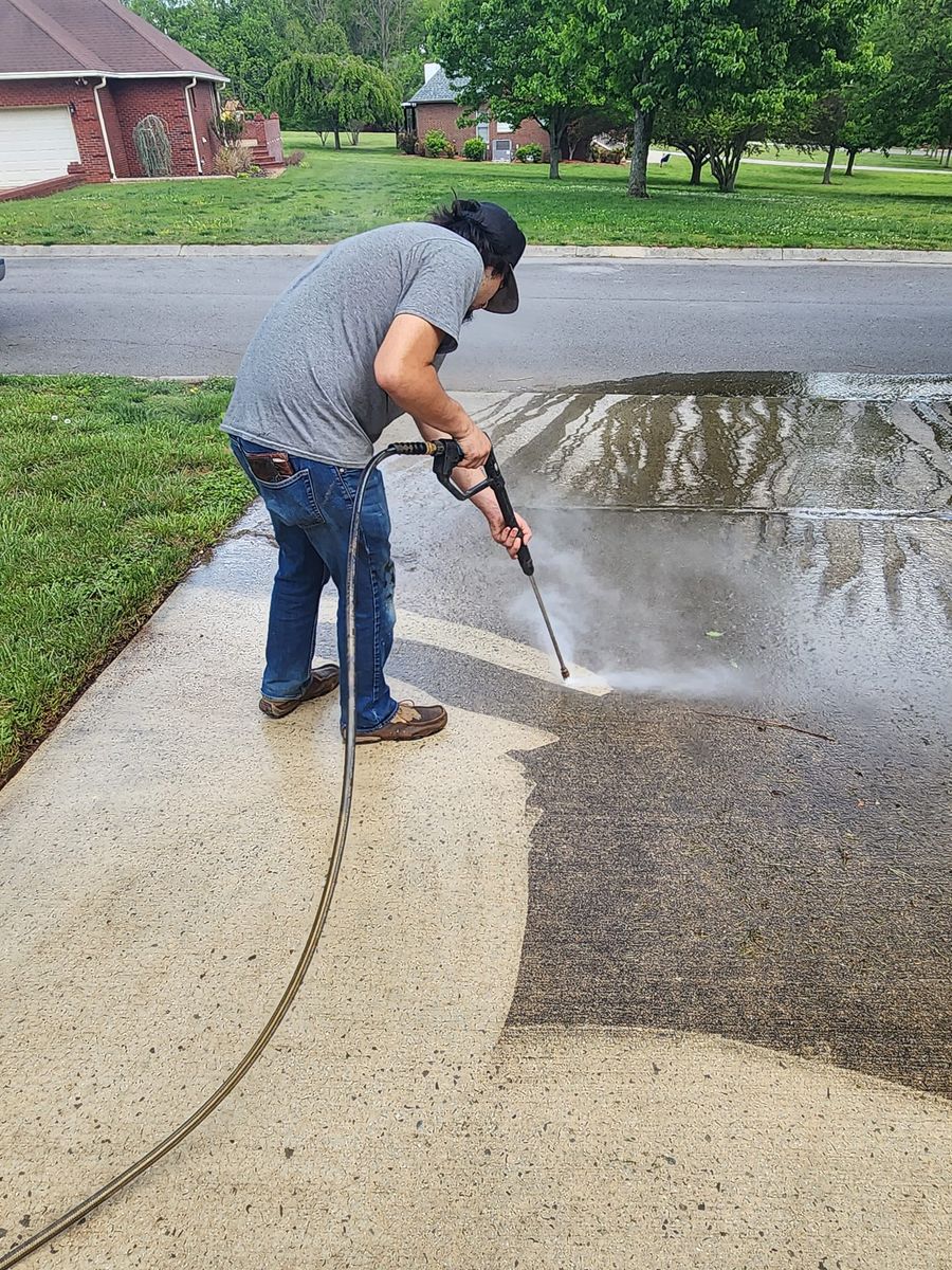 Pressure Washing for Second Chance Painting  in McMinnville, TN