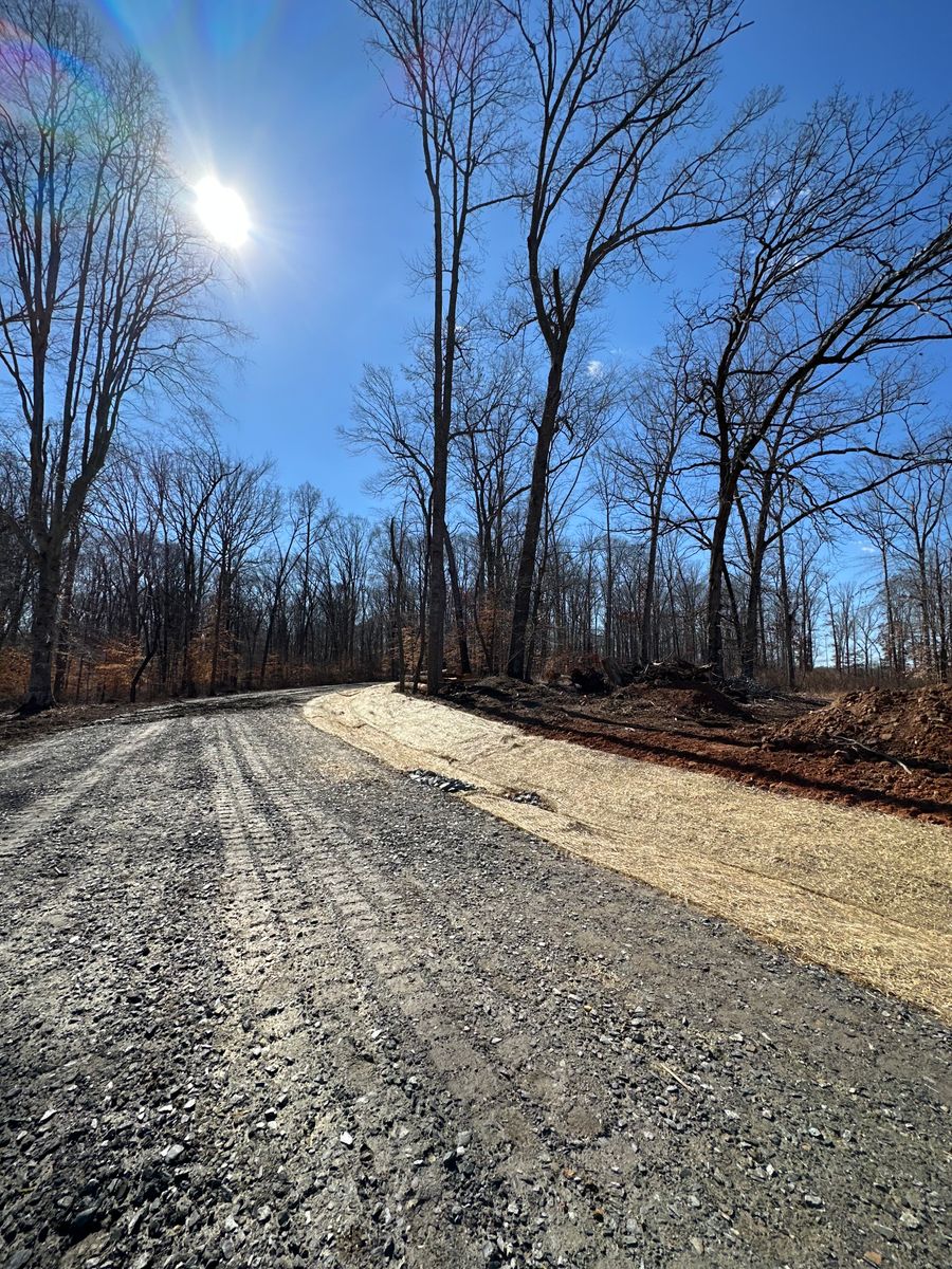 Driveway Install for Fav5 Hauling & Grading in Mount Airy, NC