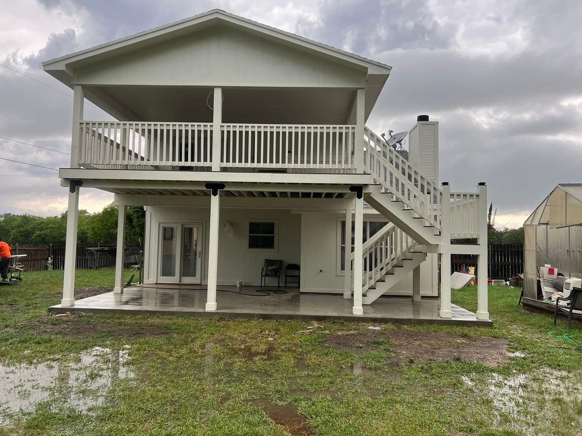 Deck & Patio Installation for Cutter Lane Builders in Cameron, TX