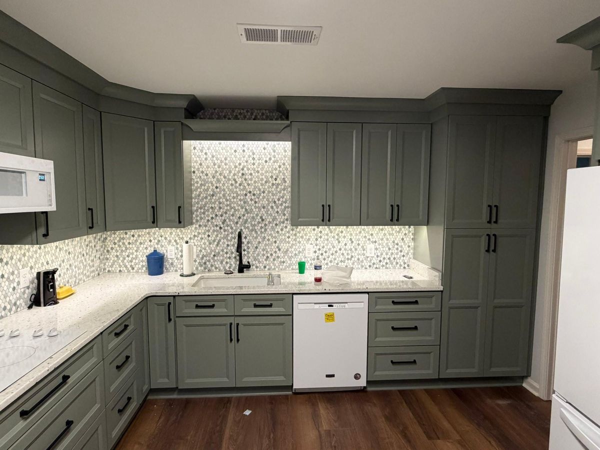 Custom Cabinet Design for Arthur Tile & Remodeling in Munford, TN