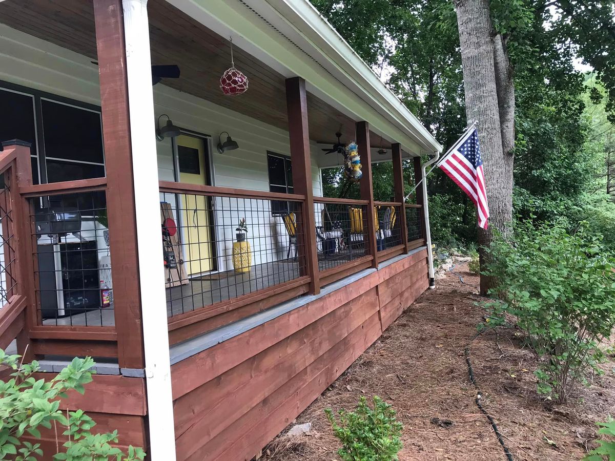 Exterior Painting for Stick’s Paint & Garden Maintenance in Morganton, NC