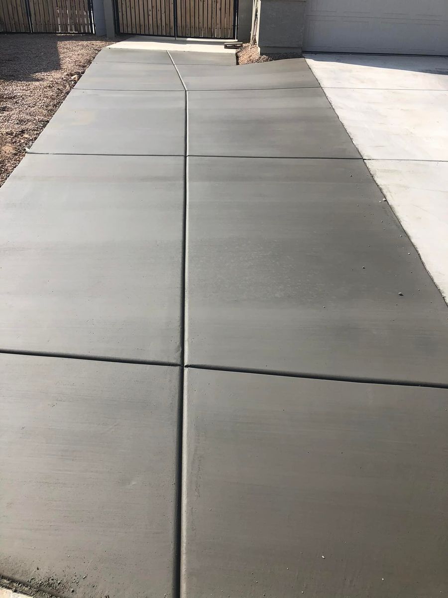 Concrete Slab Construction for Gaitan Custom Concrete LLC in Chandler, AZ