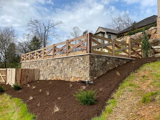 Retaining Wall Construction for Campbell's Outdoor Living in Powell, TN