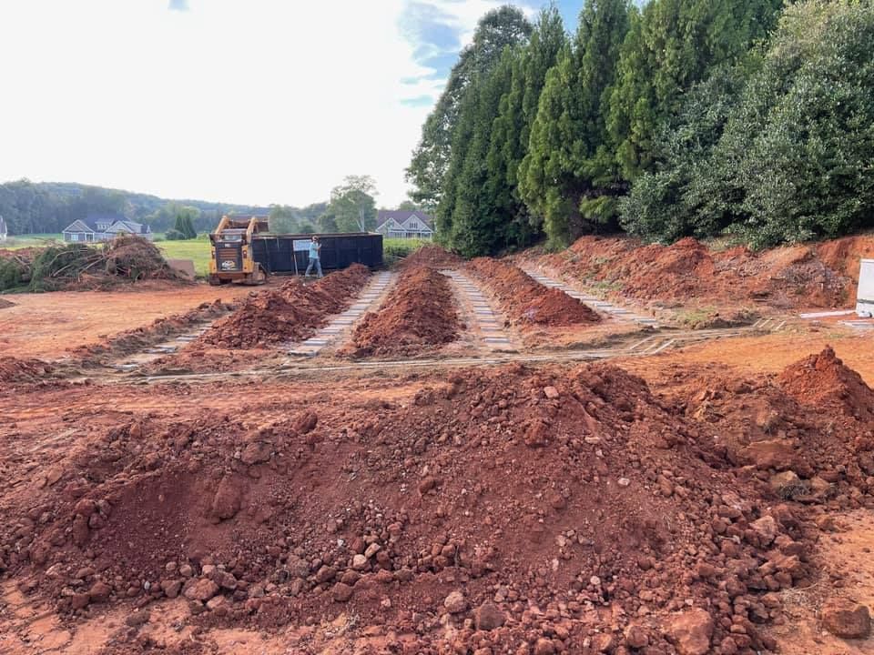 Site Preparation for Fav5 Hauling & Grading in Mount Airy, NC