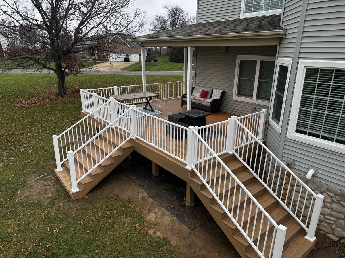 Decks and Patios for Risner Construction in De Motte, IN