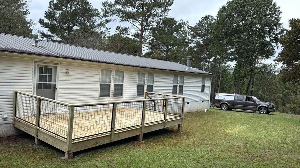 Deck & Patio Installation for Keith Construction in Covington, GA