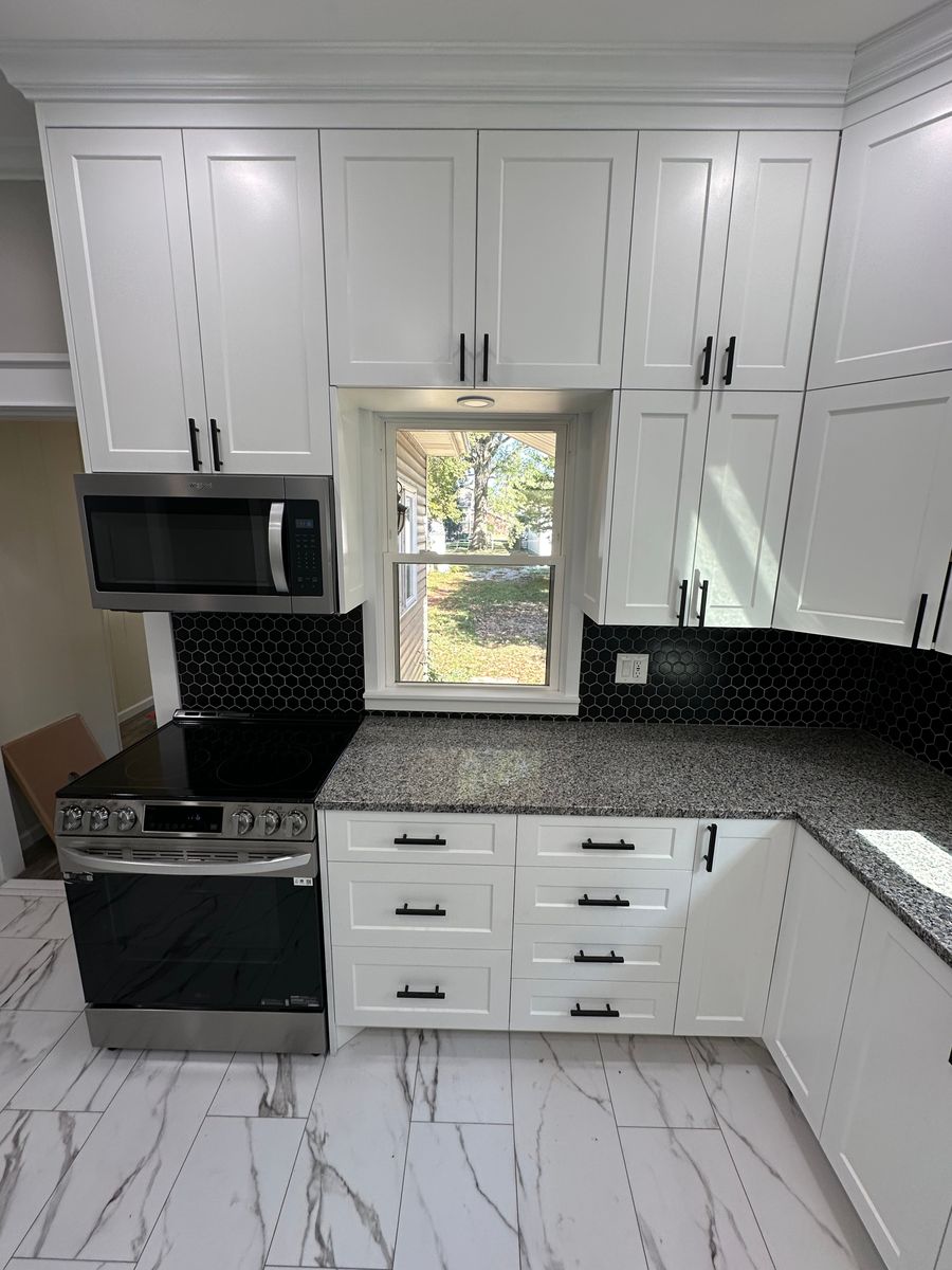 CNC cutting service for Cabinet parts and 1 pc Cabinet doors for Blair Construction & Home Improvement in St. Charles, MO