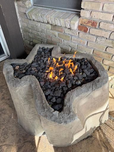 Fire Features for Texas Curb N Borders in Houston, TX