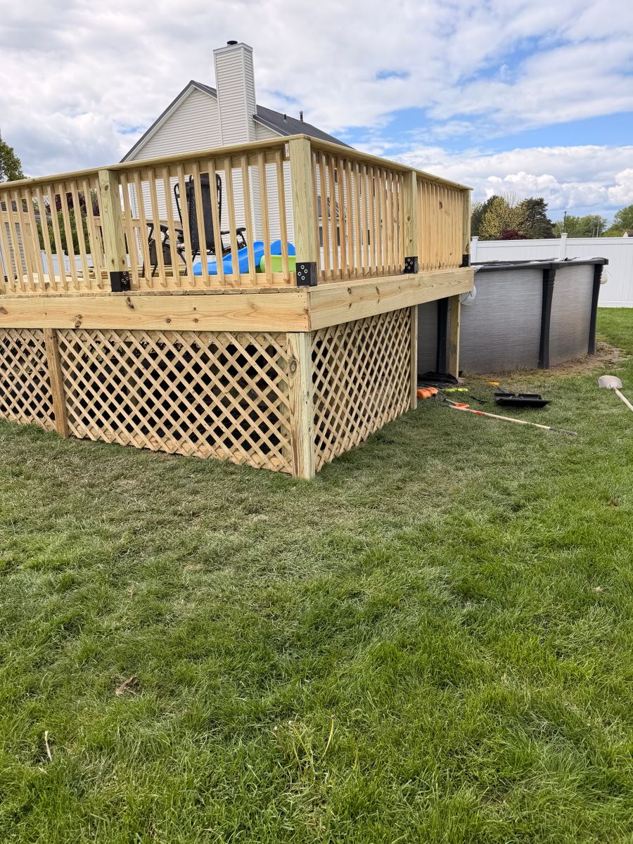 Deck & Patio Installation for Erie Builders & Construction in Sandusky, OH