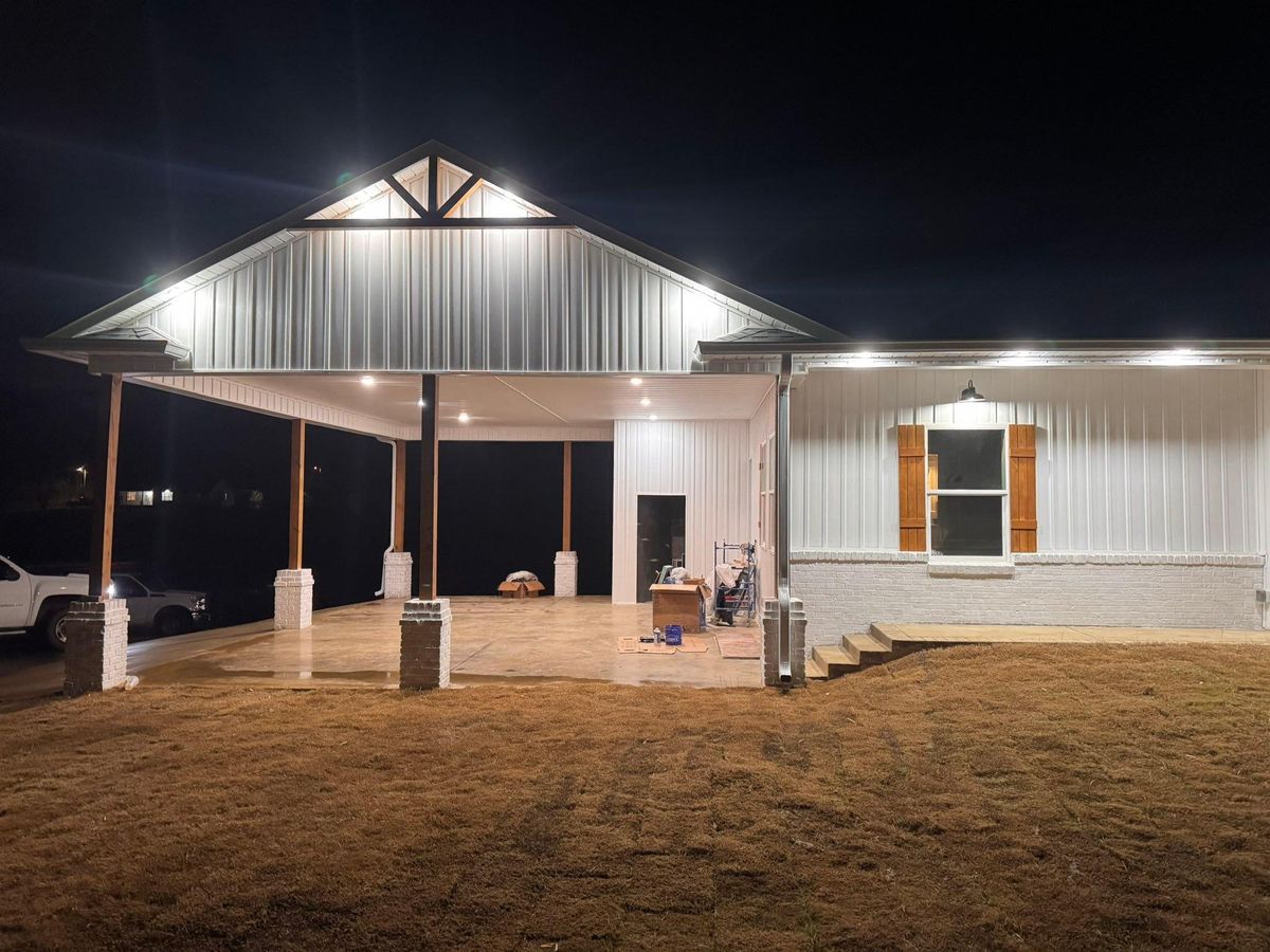 New construction for Bargas Electric & Plumbing in Bethel Springs, TN