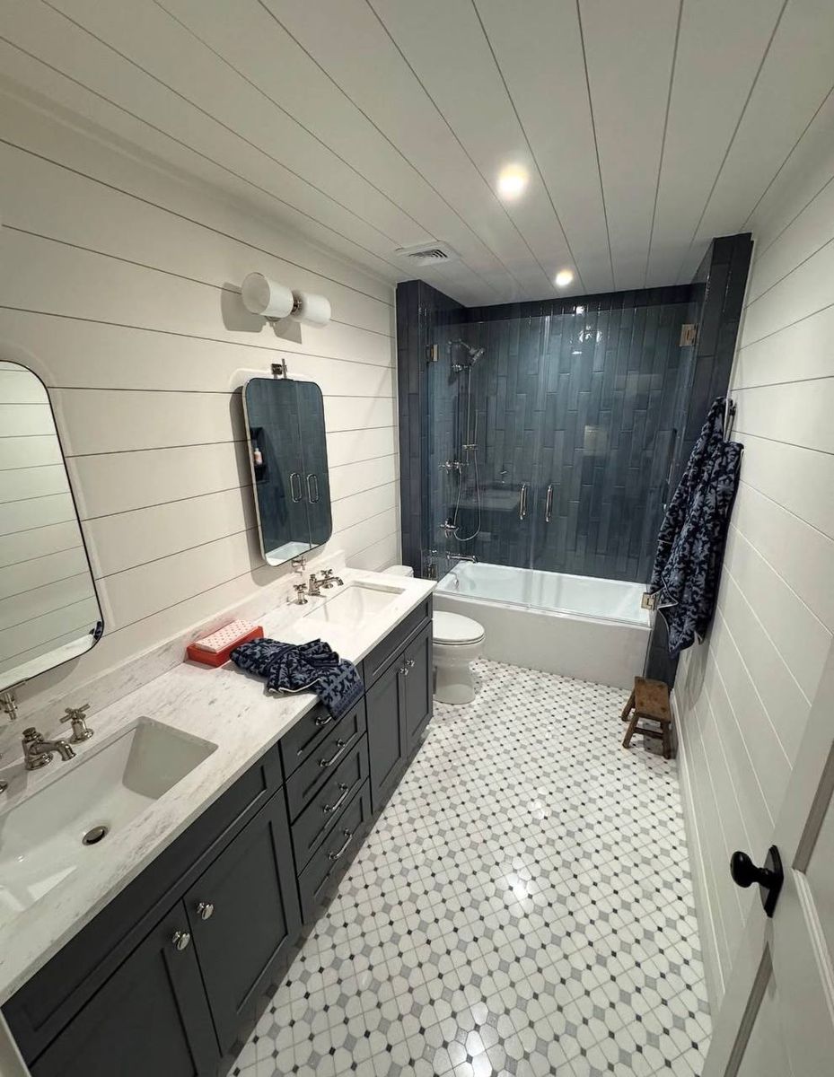 Bathroom Renovation for B Floyd Construction in Knoxville, TN