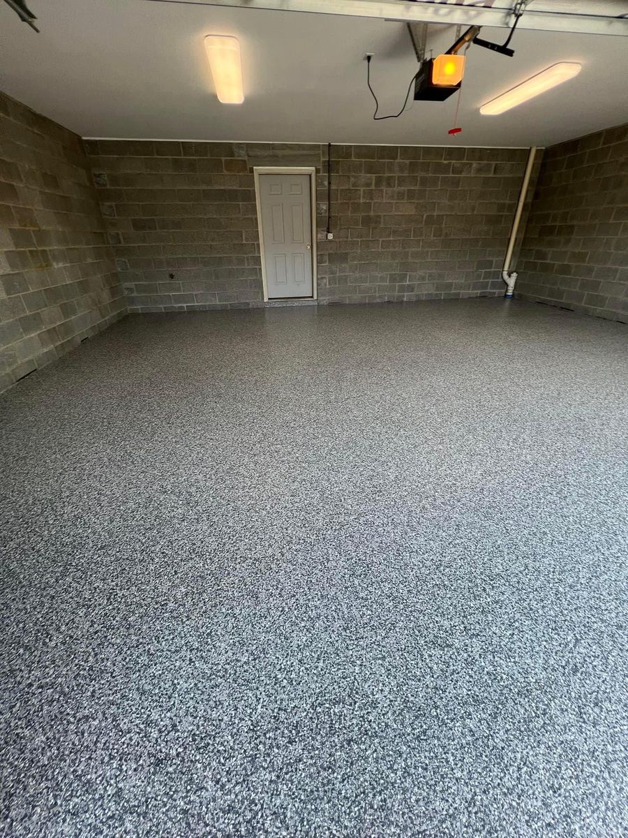 Epoxy Floor Coatings for Texas Curb N Borders in Houston, TX