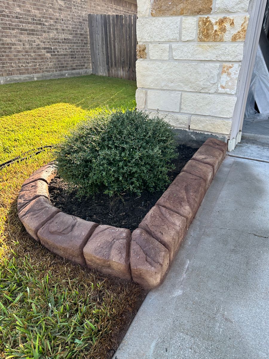 Landscaping for Texas Curb N Borders in Houston, TX