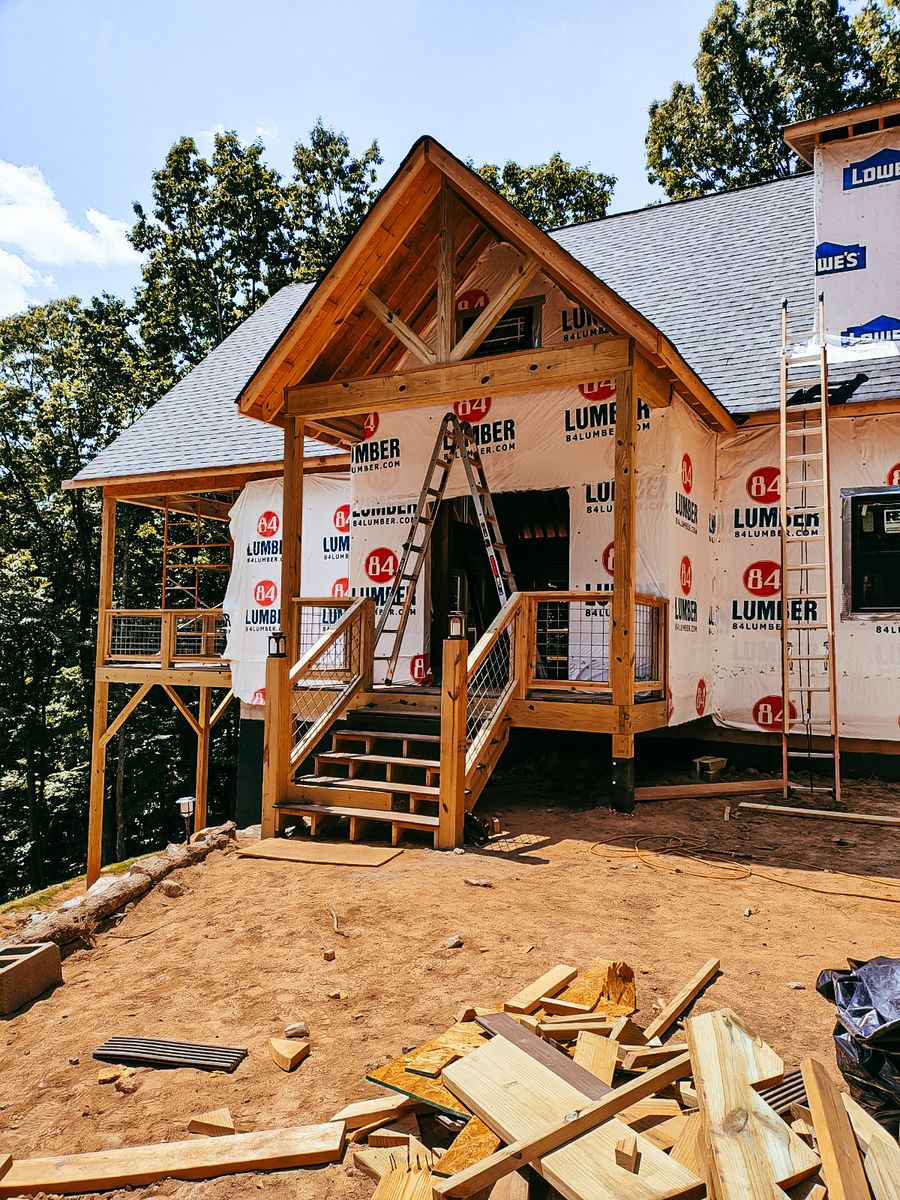 New Construction Homes for BCM Carpentry in Morganton, NC