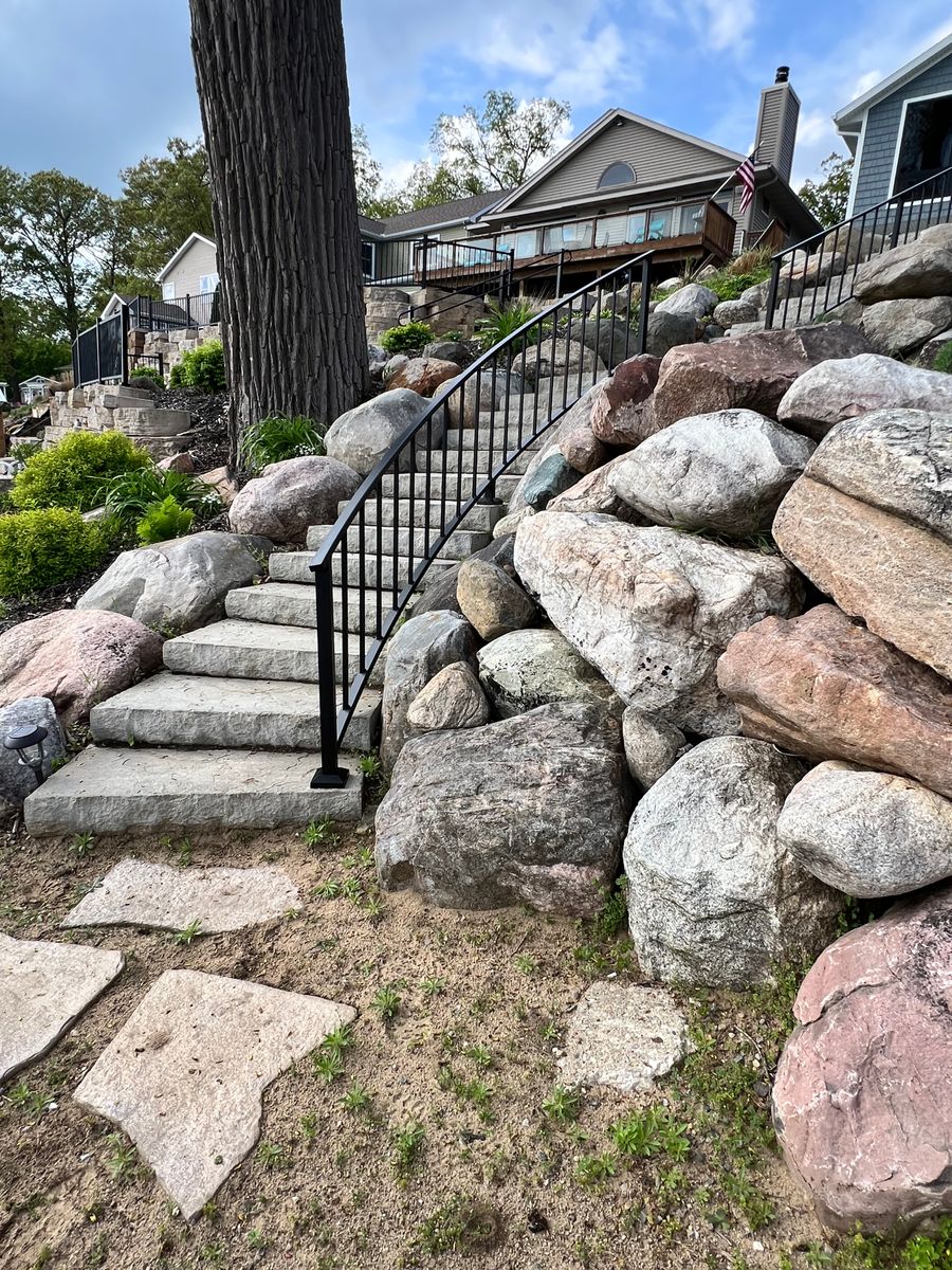 Custom Hand Railings for 616 Metal Works in Wyoming,  MI