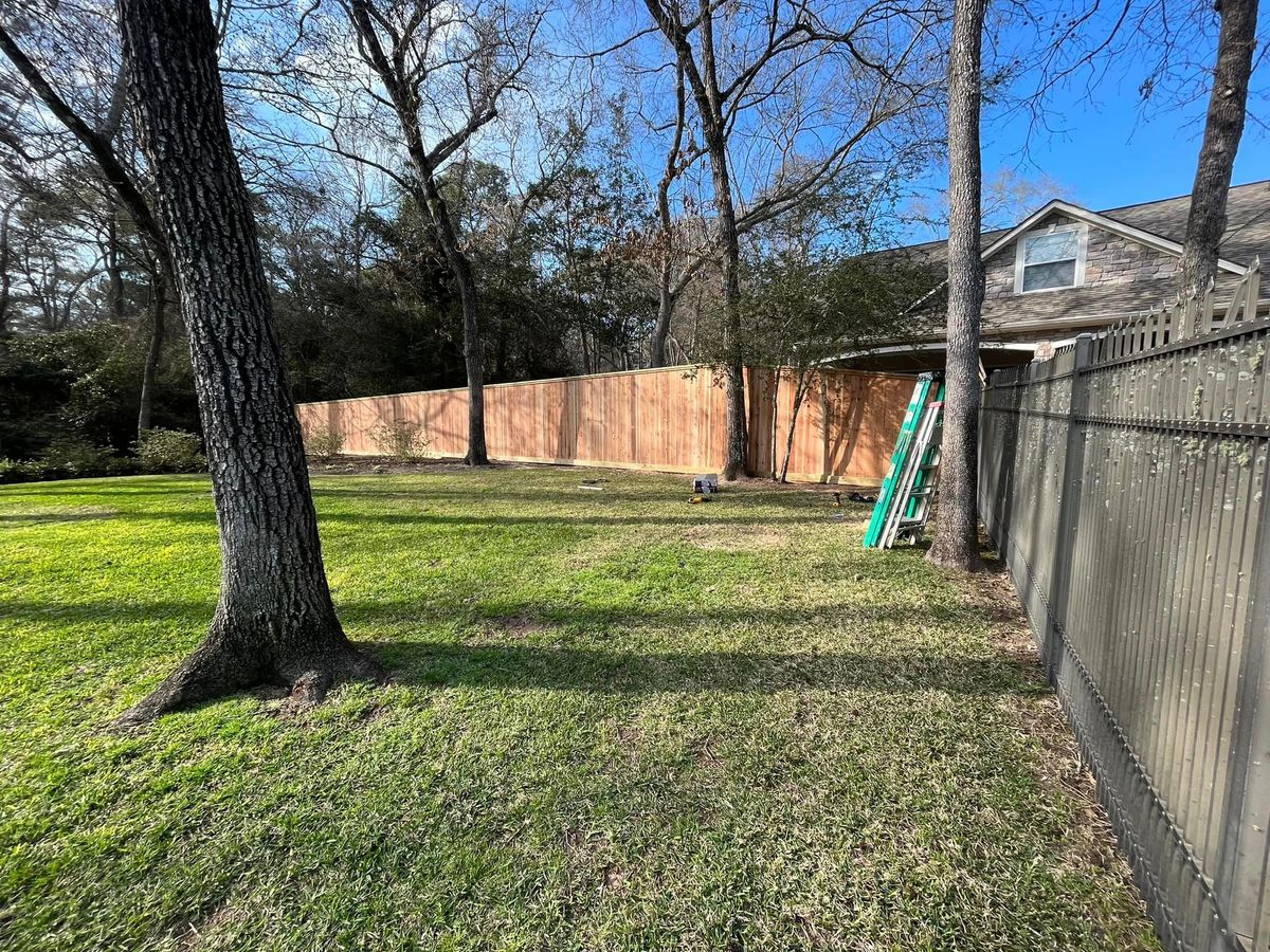 Privacy fences for LEGA Home Improvements LLC in Magnolia, TX