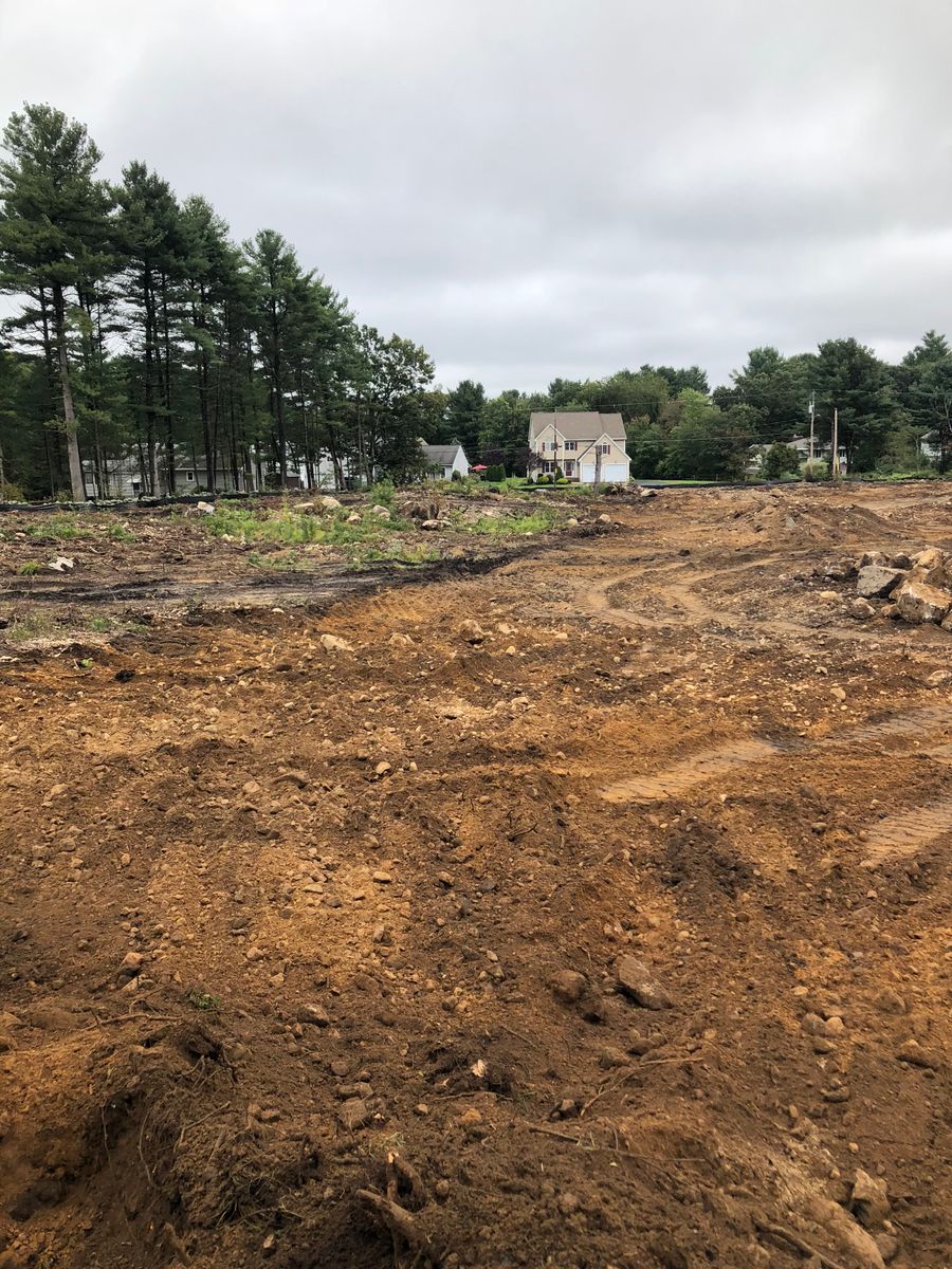 Land Clearing & Yard Expansion for Wagex Corp in Wilmington, MA