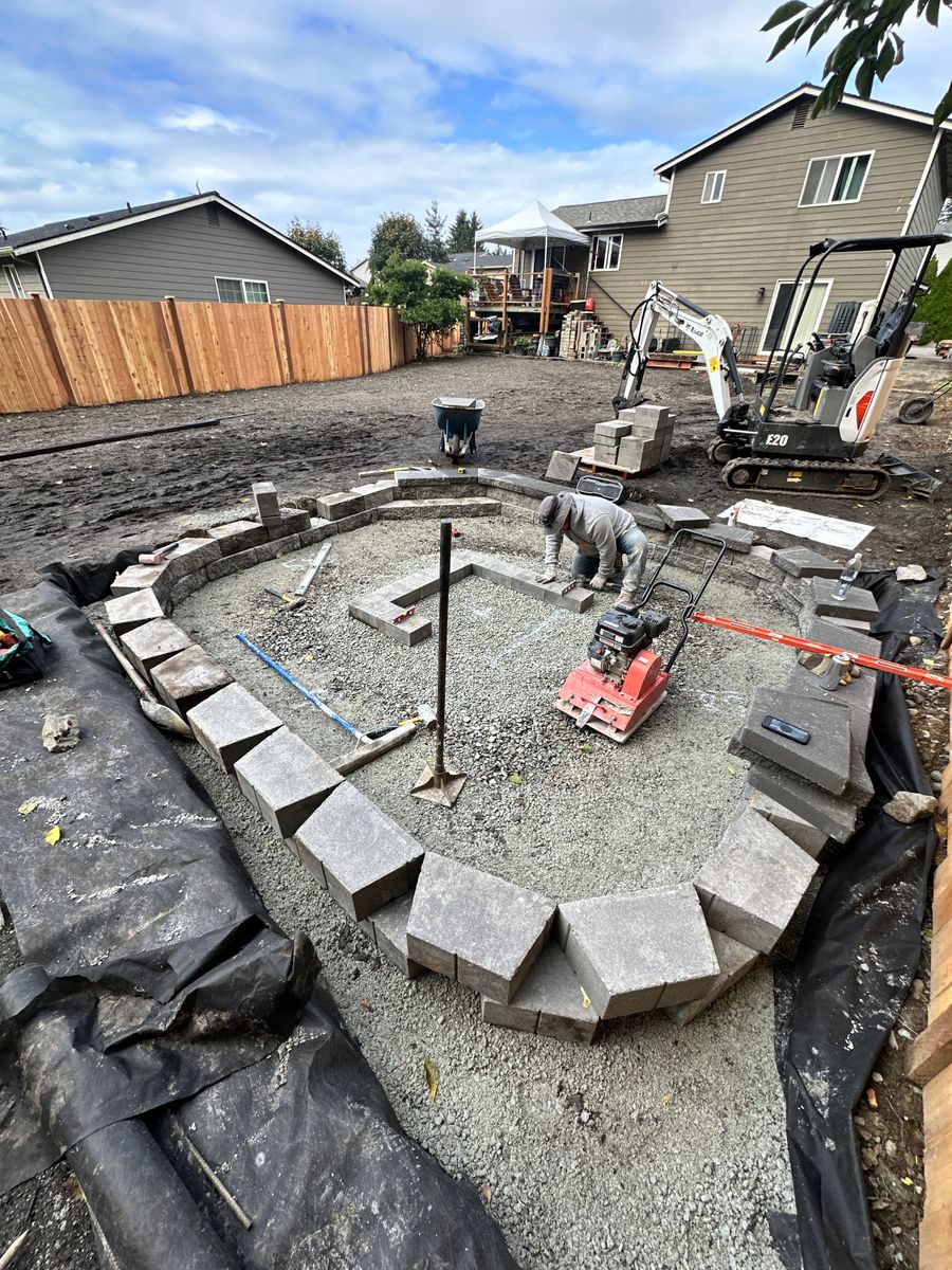 Hardscaping for SAW Enterprises  in Arlington, WA