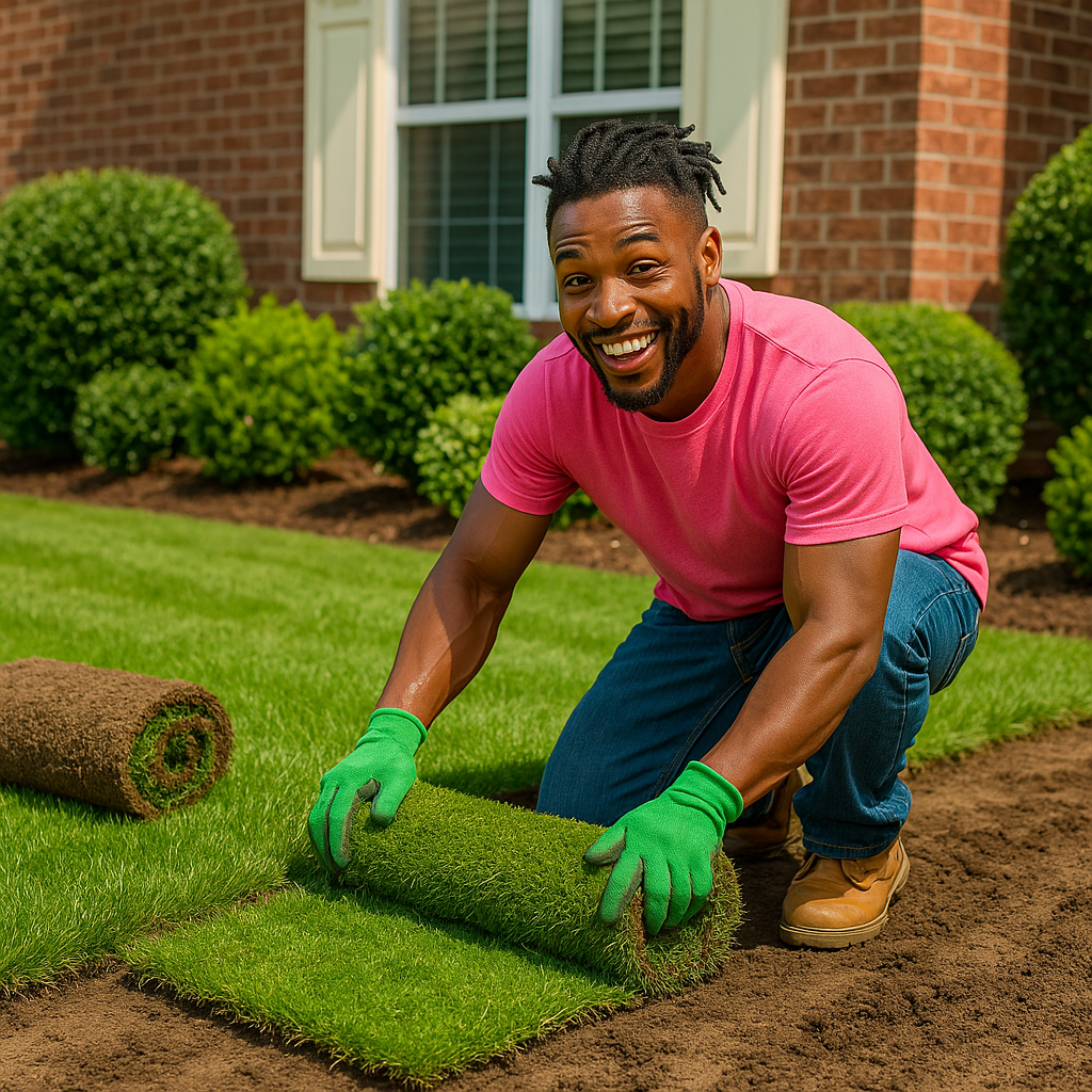 🌱 NB Sod Installation for New Beginning Landscape & Remodel LLC in Atlanta, GA