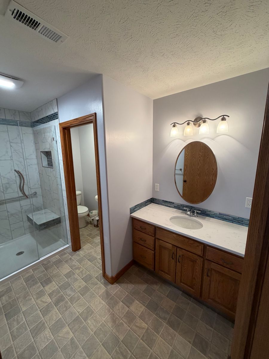 Bathroom Remodel for Jag Of All Trades Construction in Hays, KS