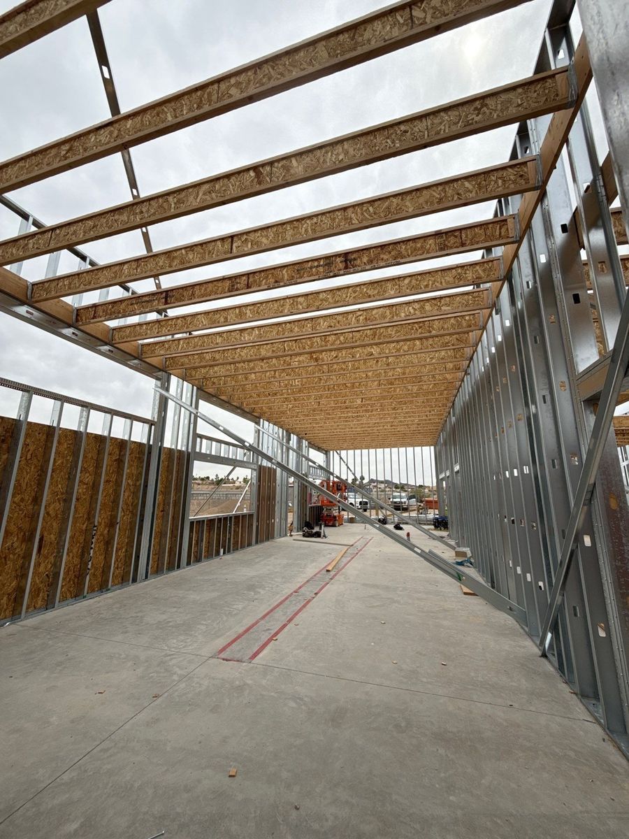 Framing for Ant Farm Construction in Kingman, AZ