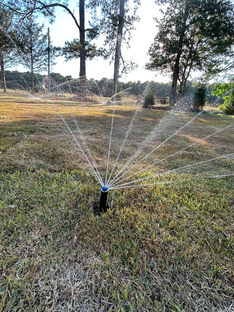 Irrigation Installs for E&T Outdoor Pros in LaGrange, GA