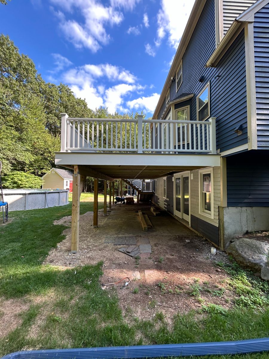 Decks & Porches for SJ Burke Construction in East Bridgewater, MA