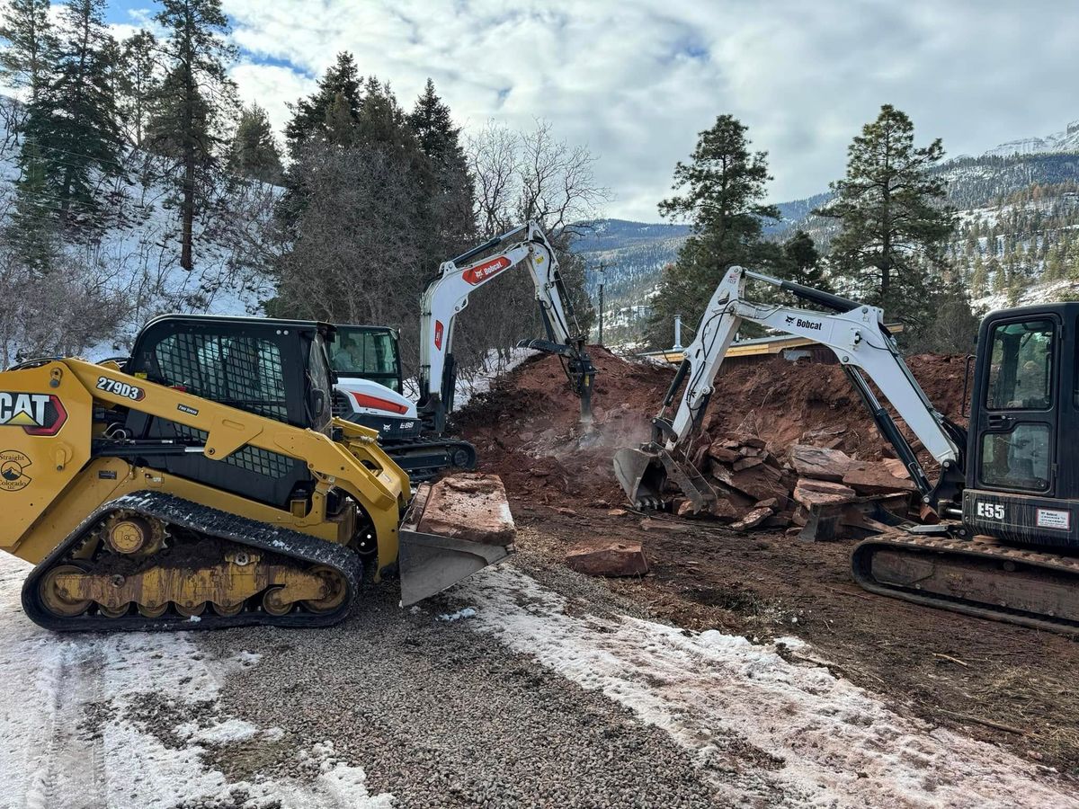 Residential & Commercial Excavation for West Creek Excavation in Montrose, CO