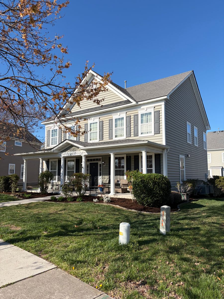 Mulch and Plant Insallation for Quinten's Landscaping and Exterior Services LLC in Chesapeake, VA