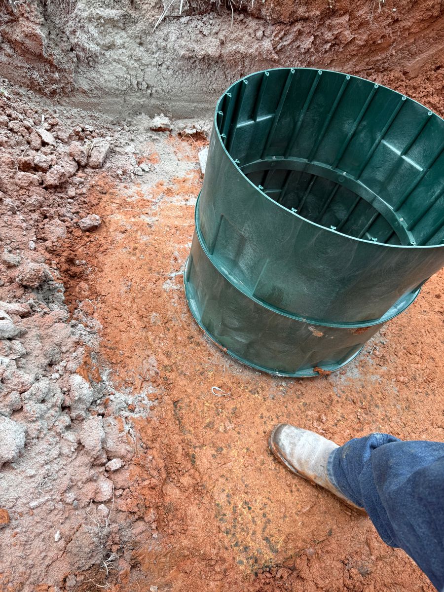 Land Grading for CST Dirt Solutions in Rowan, NC