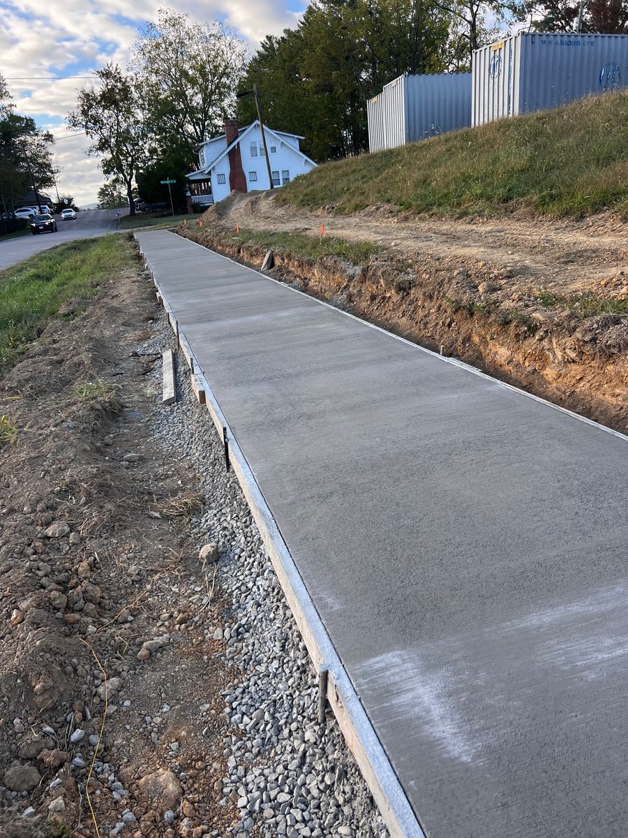 Concrete Slab Construction for The Amazing Concrete in Roanoke, VA
