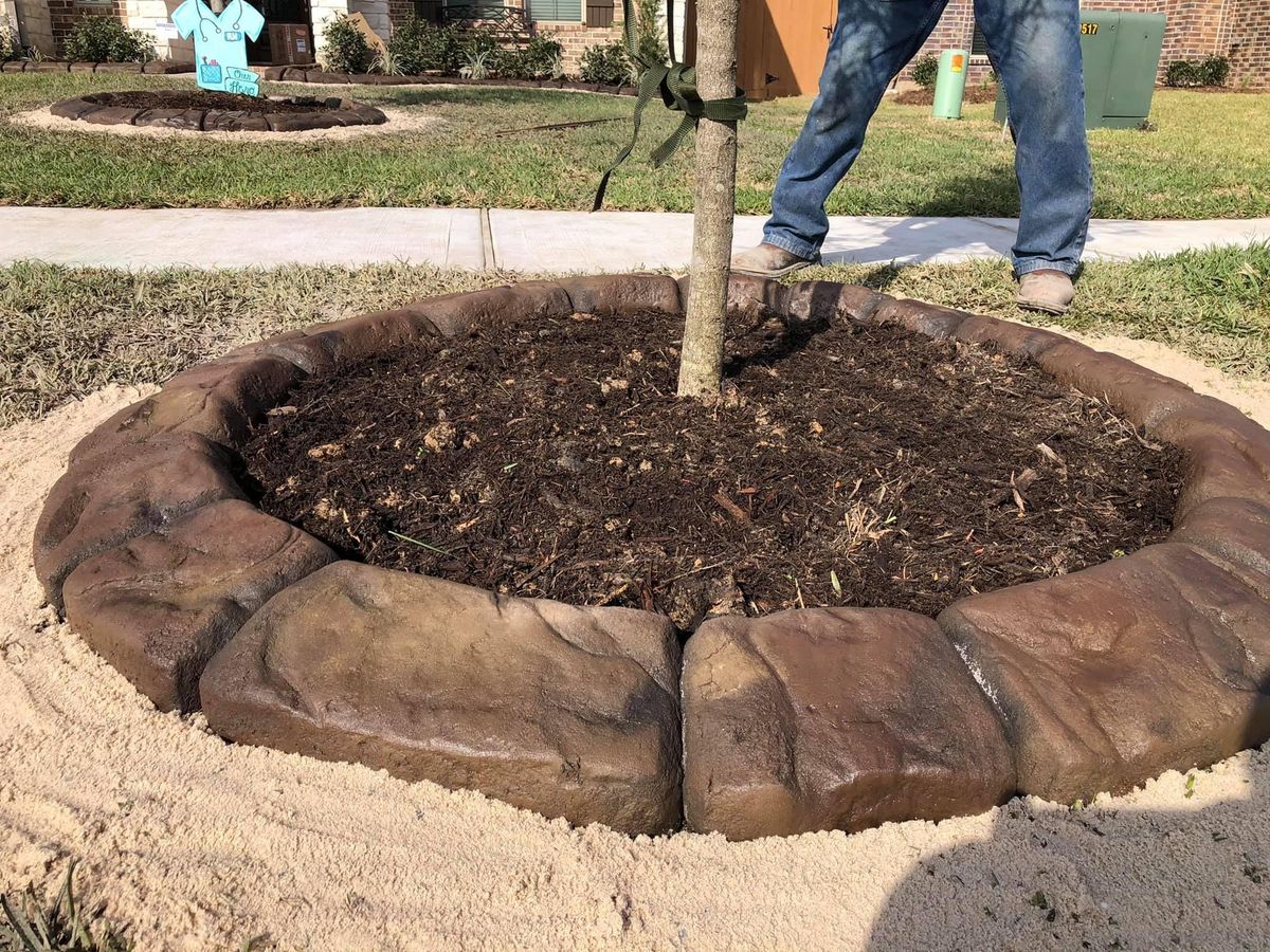 Landscaping for Texas Curb N Borders in Houston, TX
