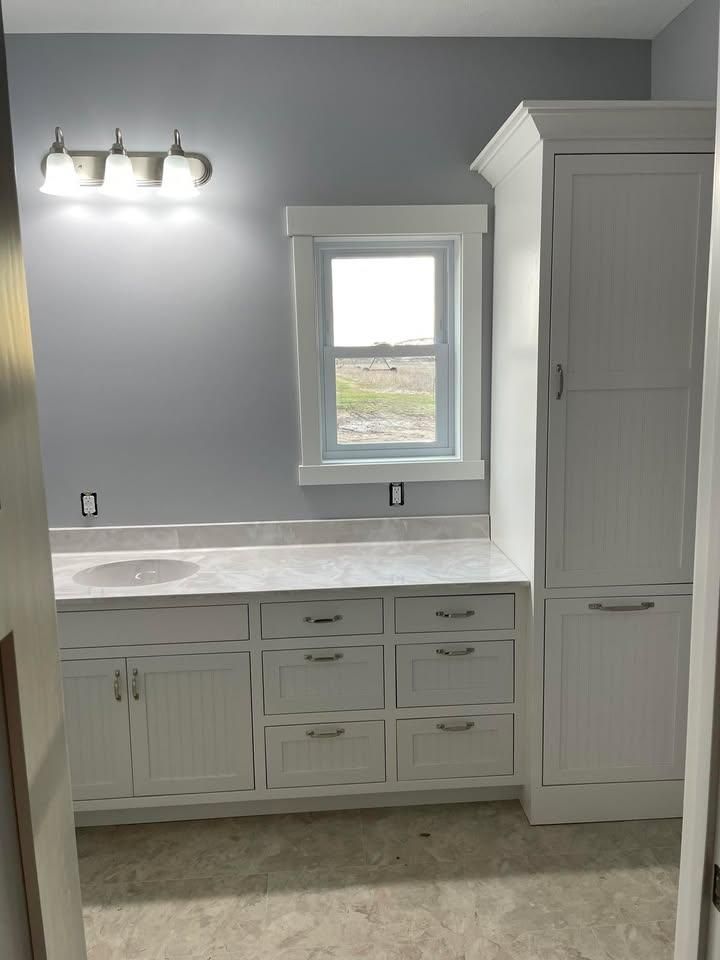 Custom Cabnet Installation for Cornerstone Builds in LaGrange, IN